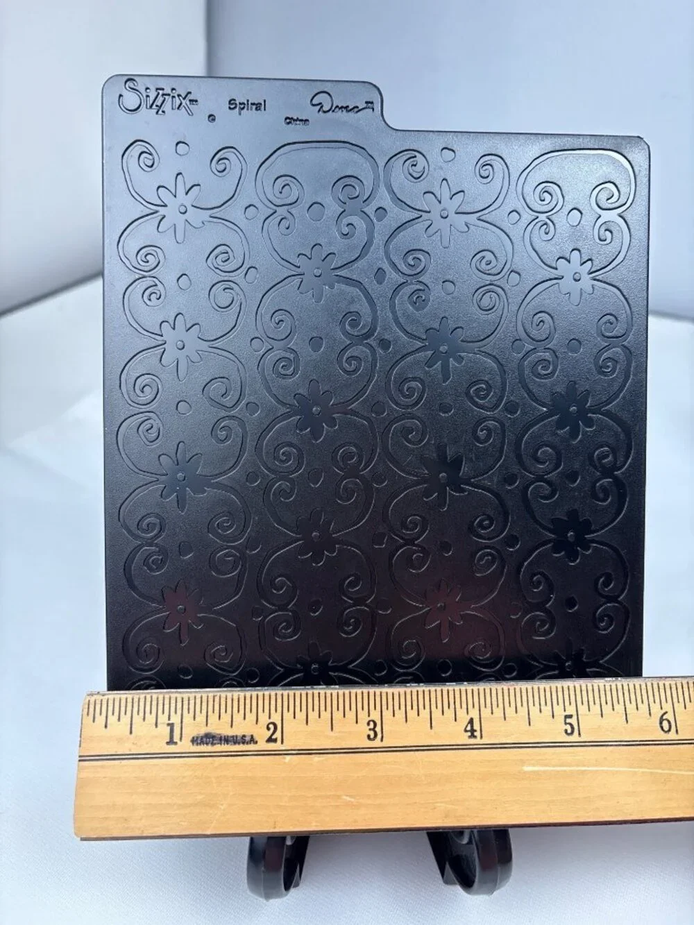 Sizzix Embossing Plate Spiral & Lattice 5x7